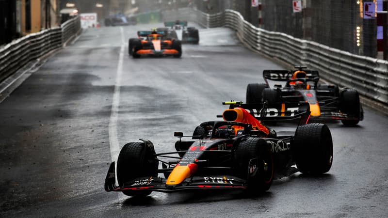 Sergio Perez lors du GP de Monaco.