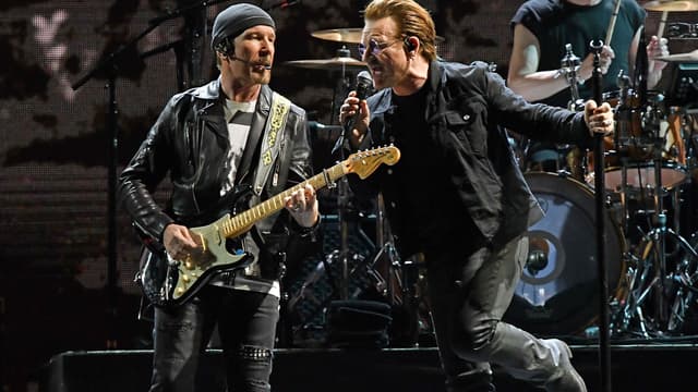 U2 en concert à East Rutherford dans le New Jersey, le 28 juin 2017