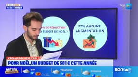 Auvergne-Rhône-Alpes: un budget moyen par habitant de 581 euros pour Noël 2024