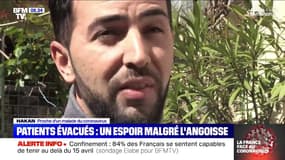 Le père de cet homme a été transféré de Mulhouse vers la Rochelle, il raconte ce nouvel espoir