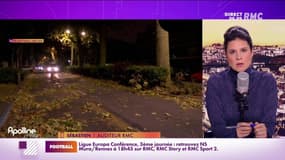 "Il y a des arbres couchés, des fils arrachés, il fallait dégager les routes" 