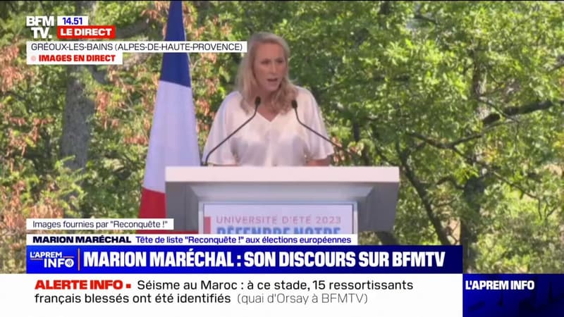 Marion Maréchal (Reconquête!): 