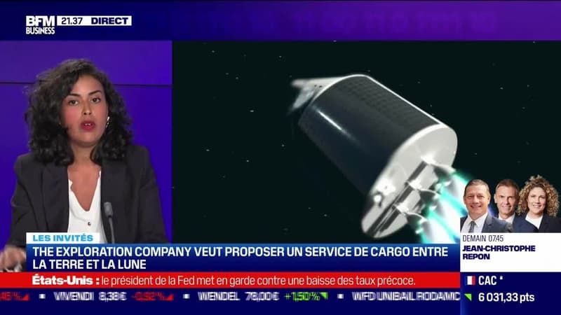 Najwa Naimy (The Exploration Company) : The Exploration Company veut proposer un service de cargo entre la terre et la lune - 21/09