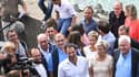 Quatre candidats à la présidentielle figurent sur la "photo de famille" des frondeurs, réunis ce week-end à la Rochelle: Benoît Hamon, Marie-Noëlle Lienemann, Gérard Filoche et Arnaud Montebourg. 