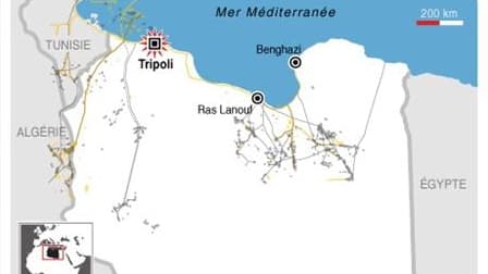 RAID AÉRIEN DE L'OTAN SUR TRIPOLI, EN PLEIN JOUR