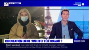 Circulation en Île-de-France: un effet télétravail?