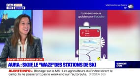 Créée à Lyon, l'application Skiif est le "premier GPS pour le ski"