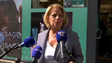 La ministre de la Santé Brigitte Bourguignon le 23 juin 2022.