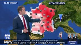 La météo pour ce lundi 2 juillet 2018