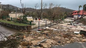 Les dégâts sur l'île de Saint-Barthélémy après le passage d'Irma