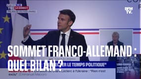 Anniversaire du Traité de l'Élysée: conférence de presse commune entre Emmanuel Macron et Olaf Scholz