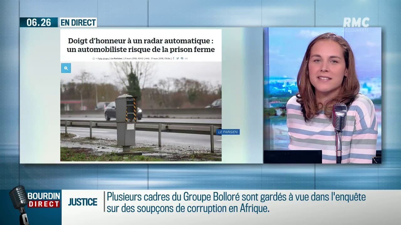 On peut faire des doigts d'honneur à un radar automatique (ou presque)