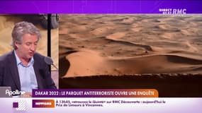 Jeudi dernier, une explosion est survenue sous une voiture du Dakar