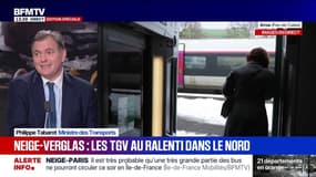 Neige-verglas: "L'A8 rouvre à 15h" affirme le ministre des Transports qui ignore lorsque la N118 va rouvrir