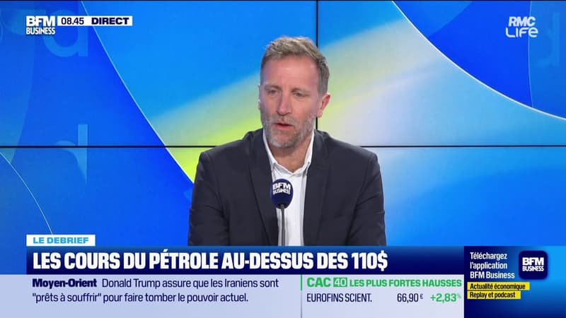Le débrief de l'actu : Les cours du pétrole au-dessus des 110 $ - 07/04