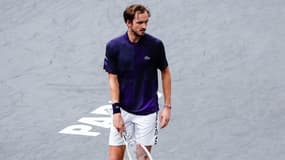 Daniil Medvedev au Masters 1000 de Paris-Bercy en 2022
