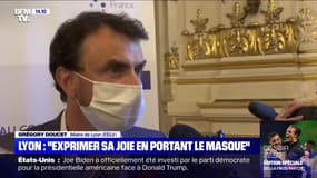 Grégory Doucet: "On peut exprimer sa joie en portant le masque"