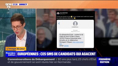 L'image du jour : Européennes, ces SMS de candidats qui agacent - 07/06