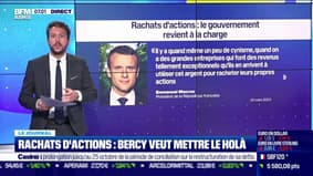 Rachats d'actions: Bercy veut mettre le holà