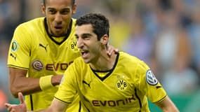 Pierre-Emerick Aubameyang et Henrikh Mkhitaryan