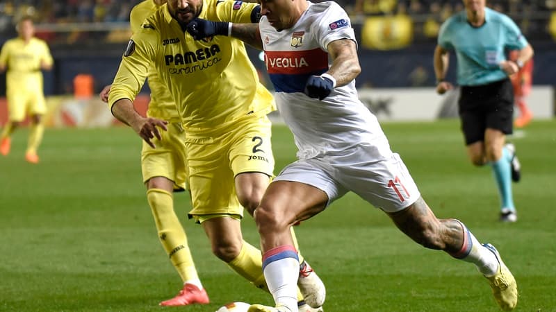 Memphis Depay face à Villarreal