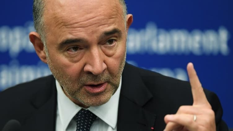 Le commissaire européen Pierre Moscovici.