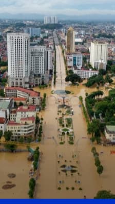 Vietnam: des crues record font au moins huit morts et cinq portés disparus 