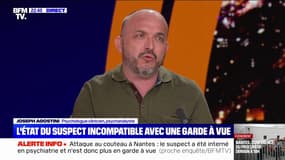 Attaque au couteau dans un lycée à Nantes: "Il faut renforcer les psychologues scolaires dans les établissements", explique Joseph Agostini, psychologue clinicien