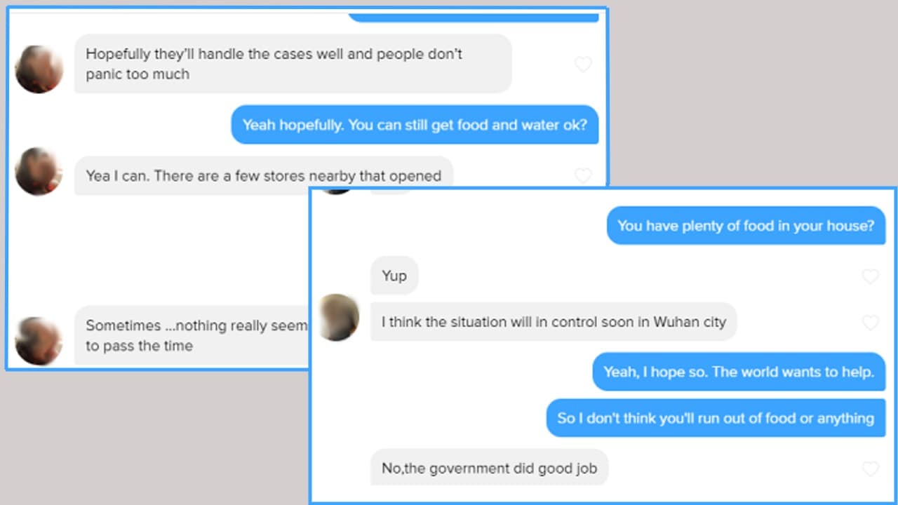 Coronavirus Tinder Coronavirus Tinder