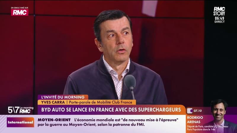 Voitures électriques : pour conquérir la France, BYD va déployer ses "superchargeurs"