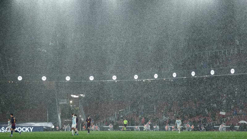 Barça: les fuites d’eau impressionnantes dans le nouveau Camp Nou sous le déluge