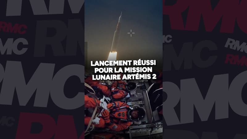 Lancement réussi pour la mission lunaire Artémis 2
