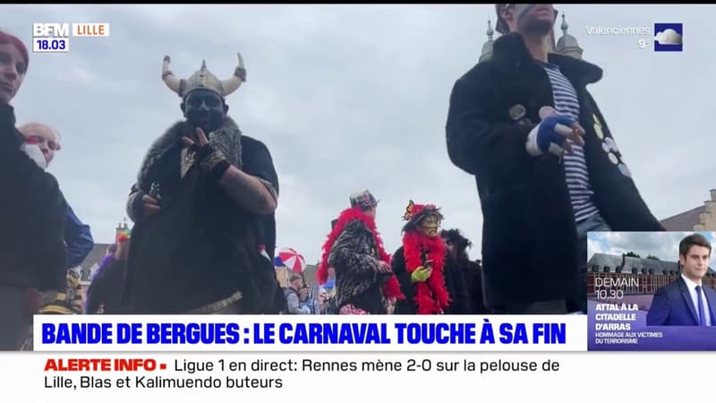 Bande de Bergues: le Carnaval touche à sa fin