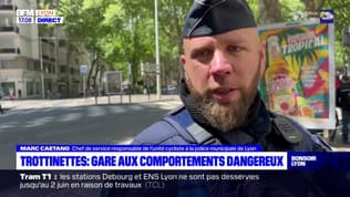 La police municipale de Lyon met en garde contre les comportements dangereux à trottinette