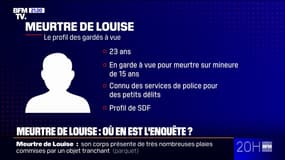 Meurtre de Louise en Essonne: le point sur l'enquête