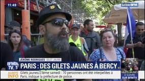 Le gilet jaune Jérôme Rodrigues regrette qu'un 'malheureux incendie dans une cathédrale" ait repoussé les annonces d'Emmanuel Macron