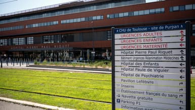 L'entrée du centre hospitalieruniversitaire de Toulouse.