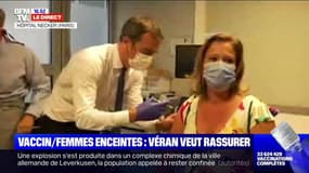 Enceinte, la secrétaire d'État Olivia Grégoire reçoit sa deuxième dose par Olivier Véran