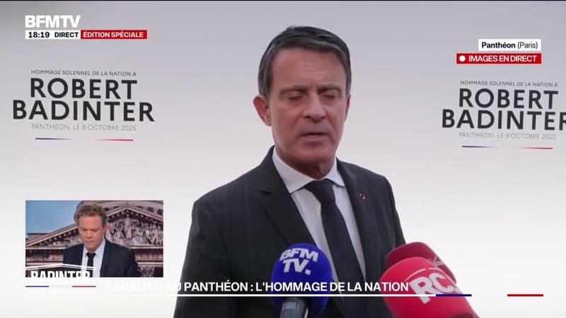 Robert Badinter au Panthéon: 