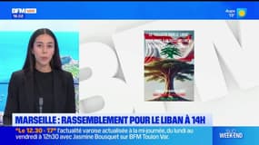 Marseille: un rassemblement pour le Liban, des élus présents