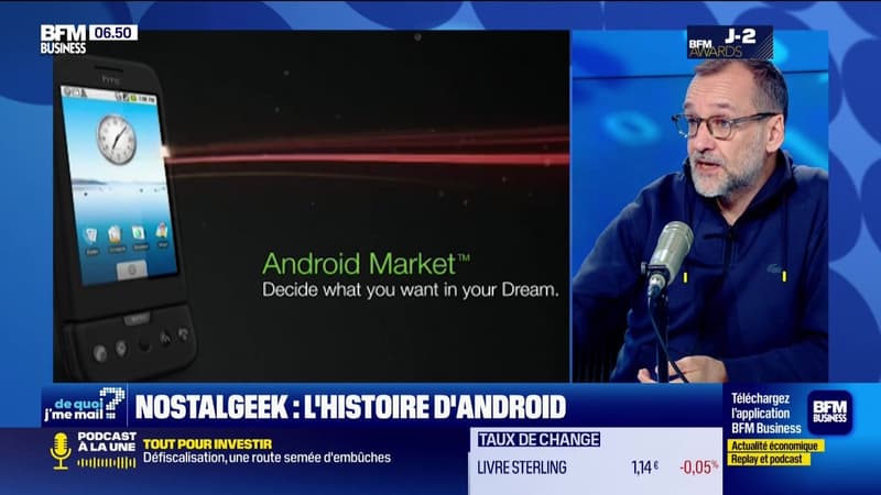 De Quoi J'me mail : Nostalgeek, l'histoire d'Android (2/2) - 30/11