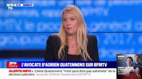 Me Jade Dousselin, avocate d'Adrien Quatennens: "Nous avons pris la décision de ne pas déposer plainte contre Mme Quatennens"