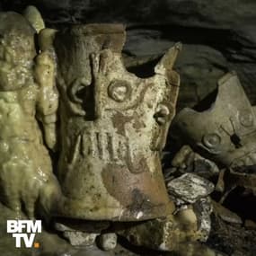 Un trésor caché au fond d'une grotte pourrait permettre d'en savoir davantage sur les Mayas 