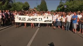 Attentat en Isère: des centaines de participants à une marche blanche