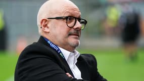 Fred Le Frand, le président de l'En-Avant Gingamp, le 23 août 2024, avant le match contre Laval.