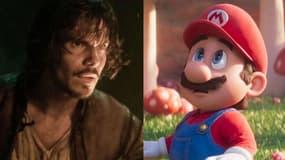 François Civil dans "Les Trois Mousquetaires" et Mario dans "Super Mario Bros, le film"