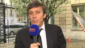 David Assouline, porte-parole du PS, au micro de BFMTV le 1er mai dernier.