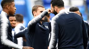 Antoine Griezmann et Adil Rami