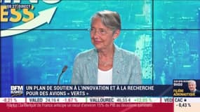 Élisabeth Borne (Transition écologique et solidaire) : Un plan de 10 milliards pour sauver l'aérien - 09/06