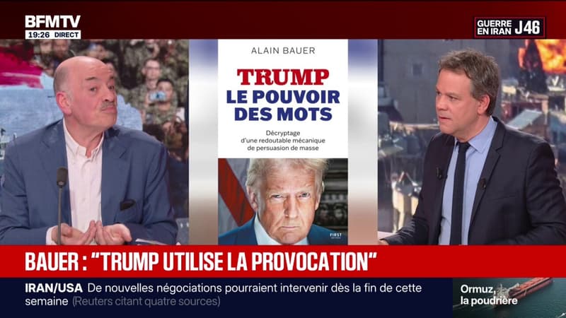 "Donald Trump, c'est une marque, c'est un business", explique Alain Bauer, professeur émérite de criminologie